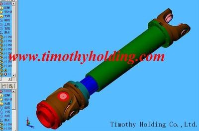 Cardan spindle